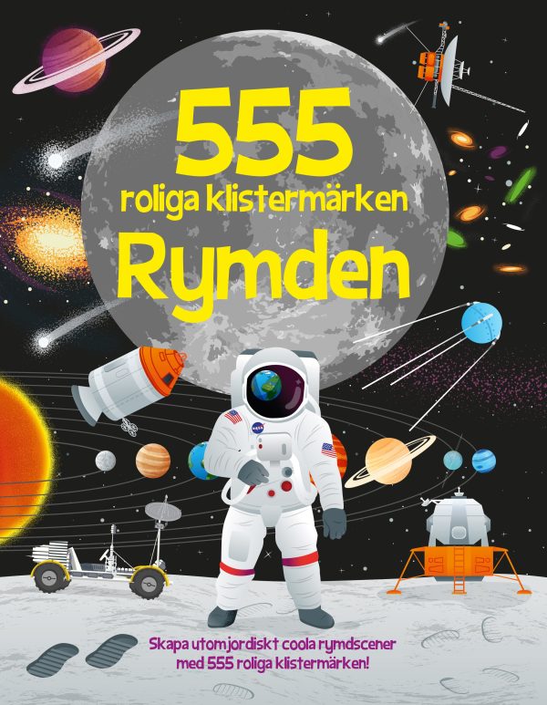 555 roliga klistermärken. Rymden Supply