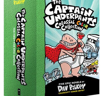 Captain Underpants Colossal Color Collection (Captain Underpants #1-5 Boxed Set), The Online now