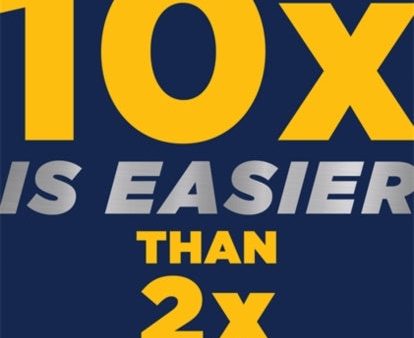 10x Is Easier Than 2x Supply