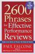 2600 Phrases for Effective Performance Reviews: Ready-to-Use Words and Phrases That Really Get Results Online now